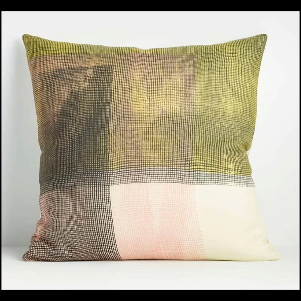Crate & Barrel Ulrich pillow cover 23”